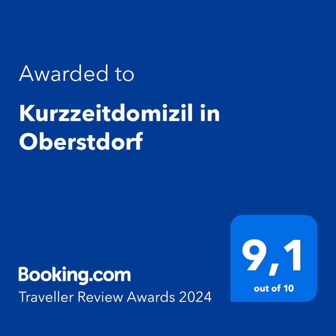 Kurzzeitdomizil In Oberstdorfアパートメント エクステリア 写真